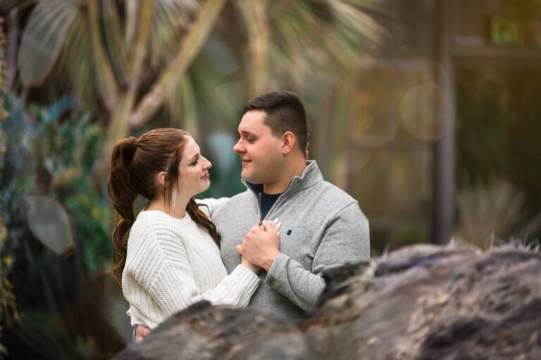 Engagement session at Longwood Gardens